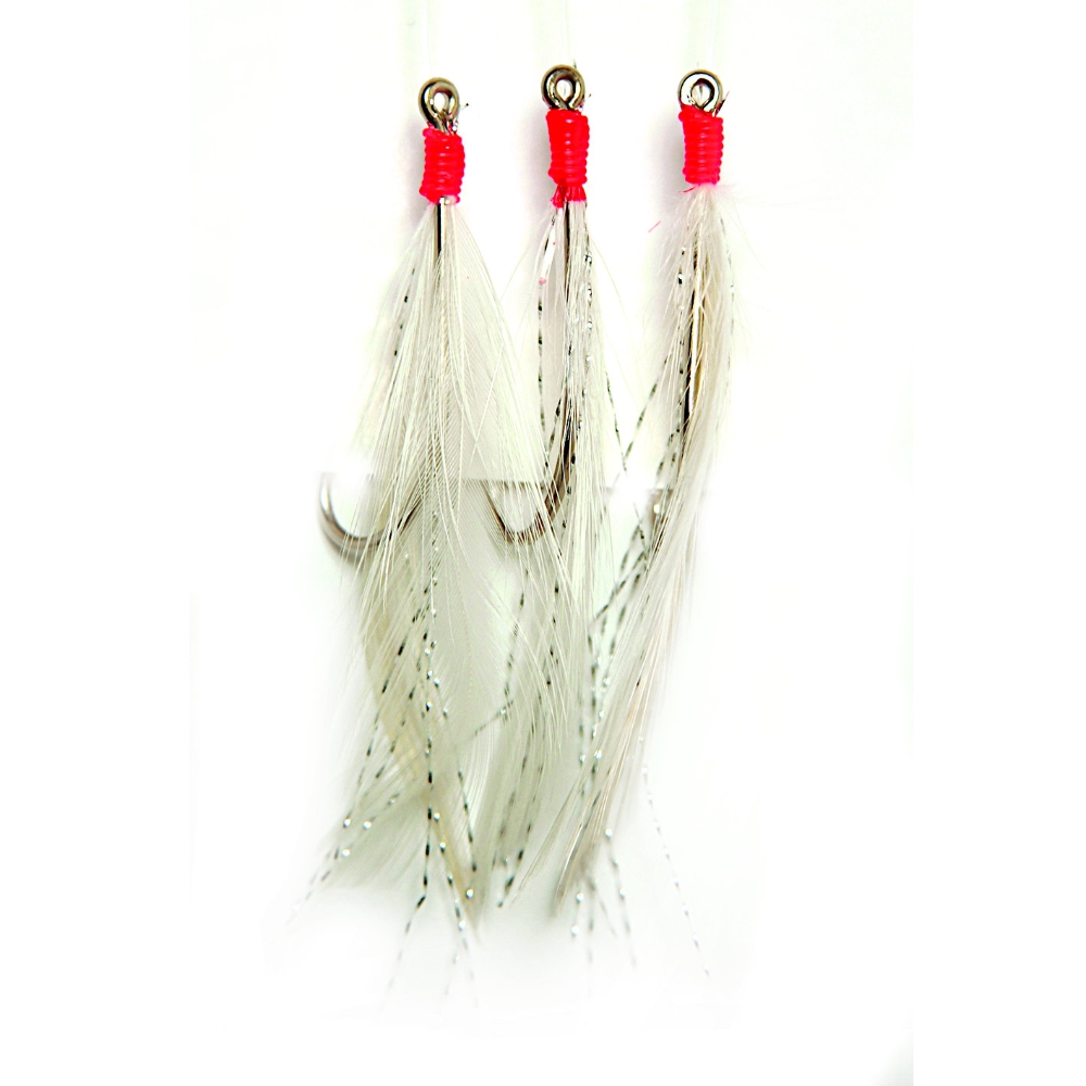 Tsunami Mackerel Rigs 3 Hook Mylar 2/0 Outdoor Ltd